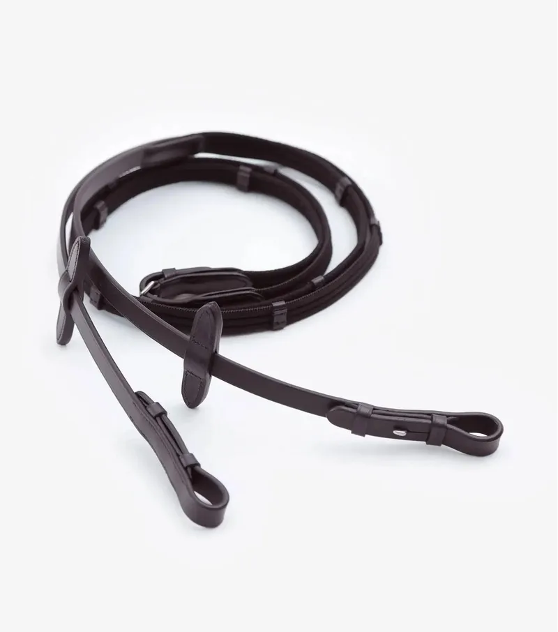 Teugels voor paarden Premier Equine Altare Web von Premier Equine in Donkerbruin – Produktfoto