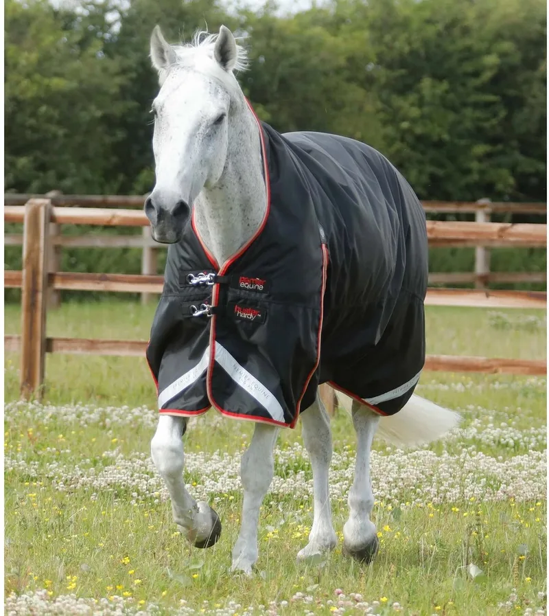 Waterdichte paardendeken Premier Equine Buster Hardy 100 g de Premier Equine en Noir – photo produit