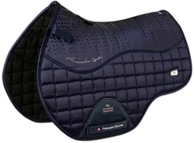 Zadeldek voor paarden Premier Equine Armada CC GP von Premier Equine in Marine – Produktfoto