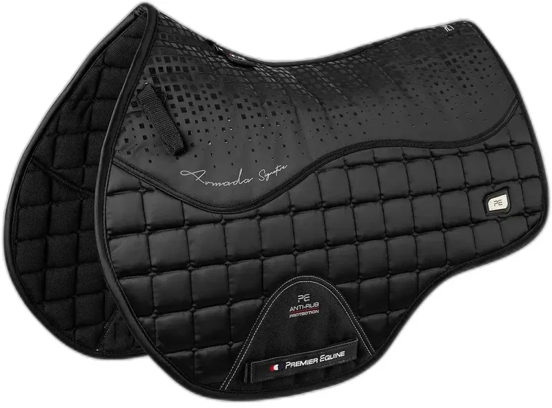 Zadeldek voor paarden Premier Equine Armada CC GP de Premier Equine en Noir – photo produit