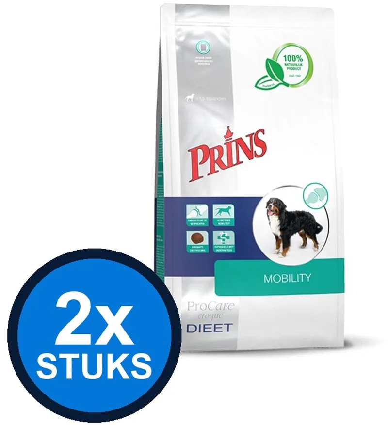 2x Prins - ProCare dieet croque mobility 3kg - Hondenvoer - 3 kg von Prins – Produktfoto