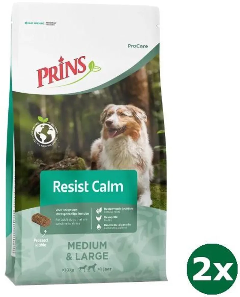 2x12 kg Prins procare resist calm hondenvoer by Prins – product photo