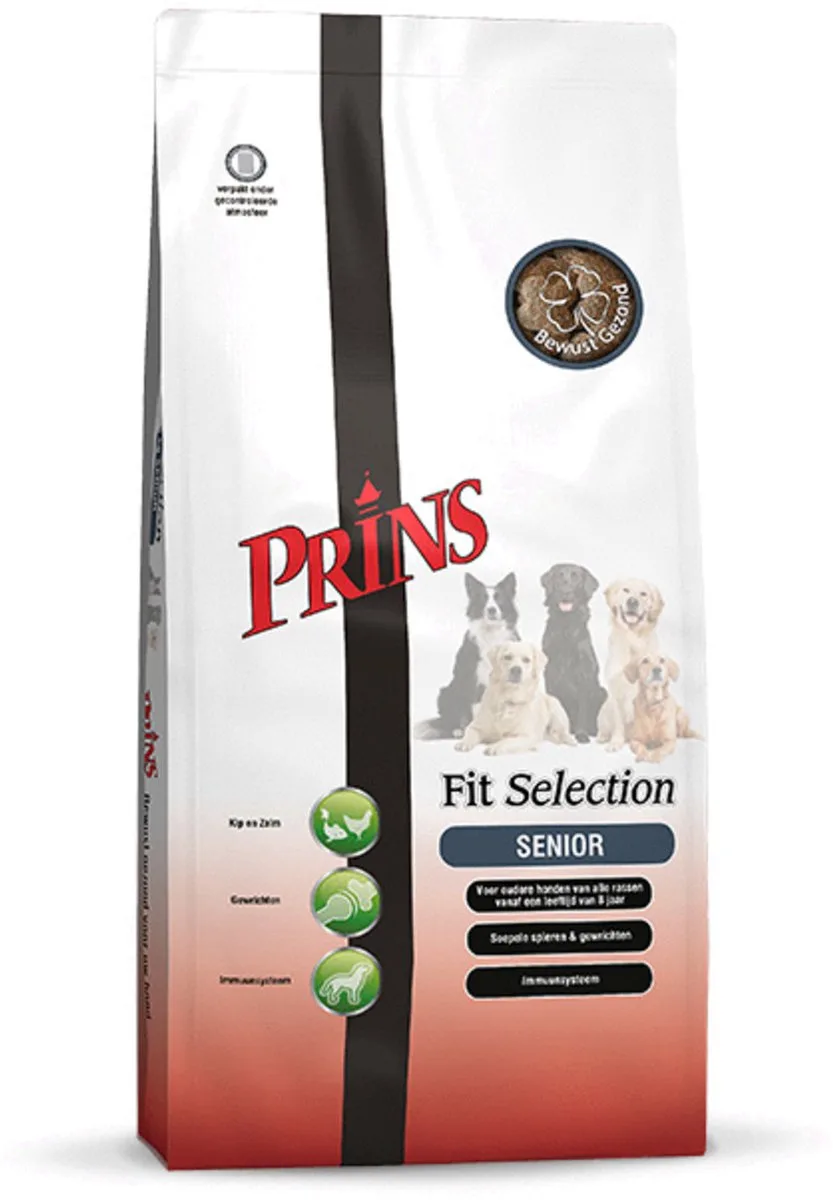 Fit Selection Dog Senior 2kg van Prins – productfoto