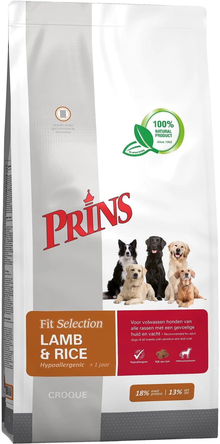 Fit Selection Lamb&Rice 2kg van Prins – productfoto