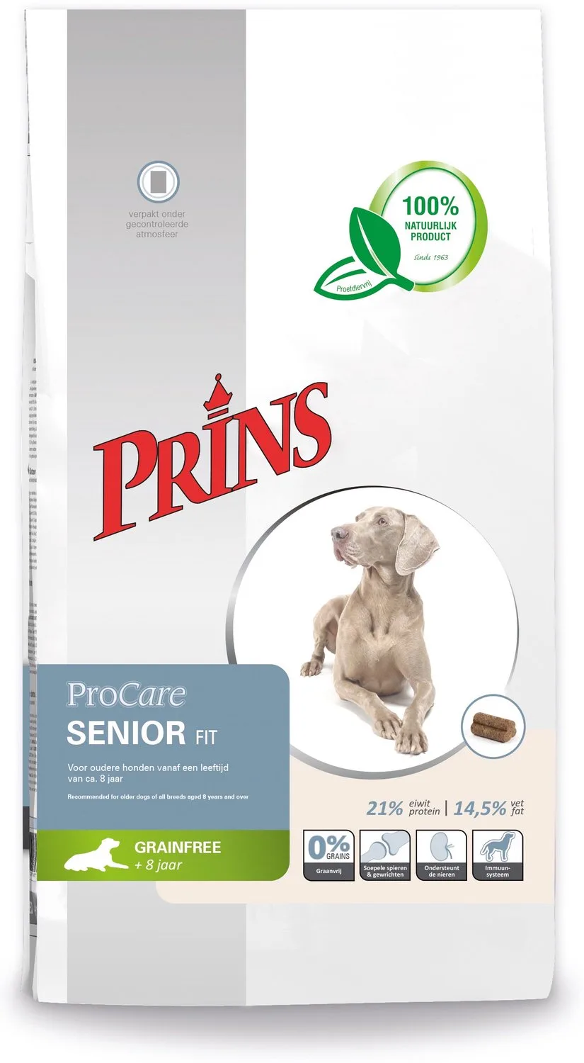 Grainfree Senior 3kg van Prins – productfoto