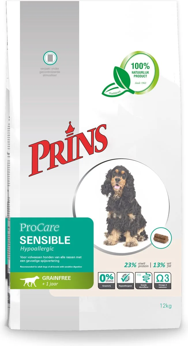 Grainfree Sensible 12kg van Prins – productfoto