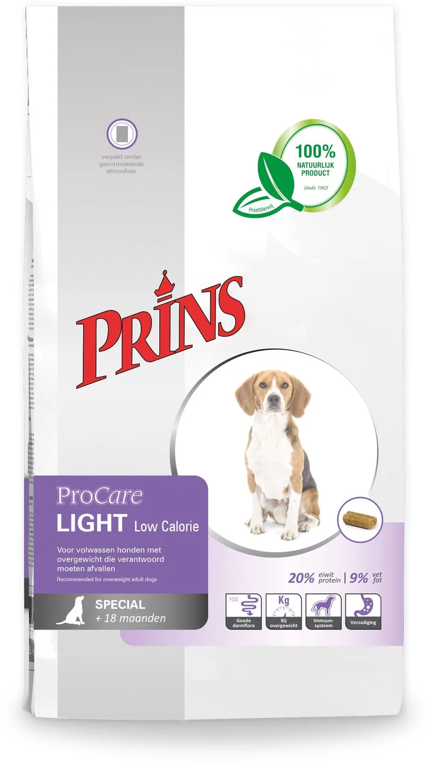 Light Low Calorie 3kg van Prins – productfoto