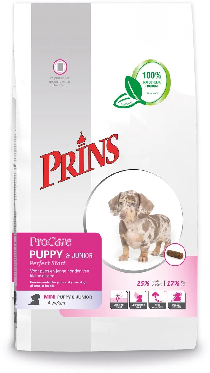 Mini Puppy & Junior 3kg von Prins – Produktfoto