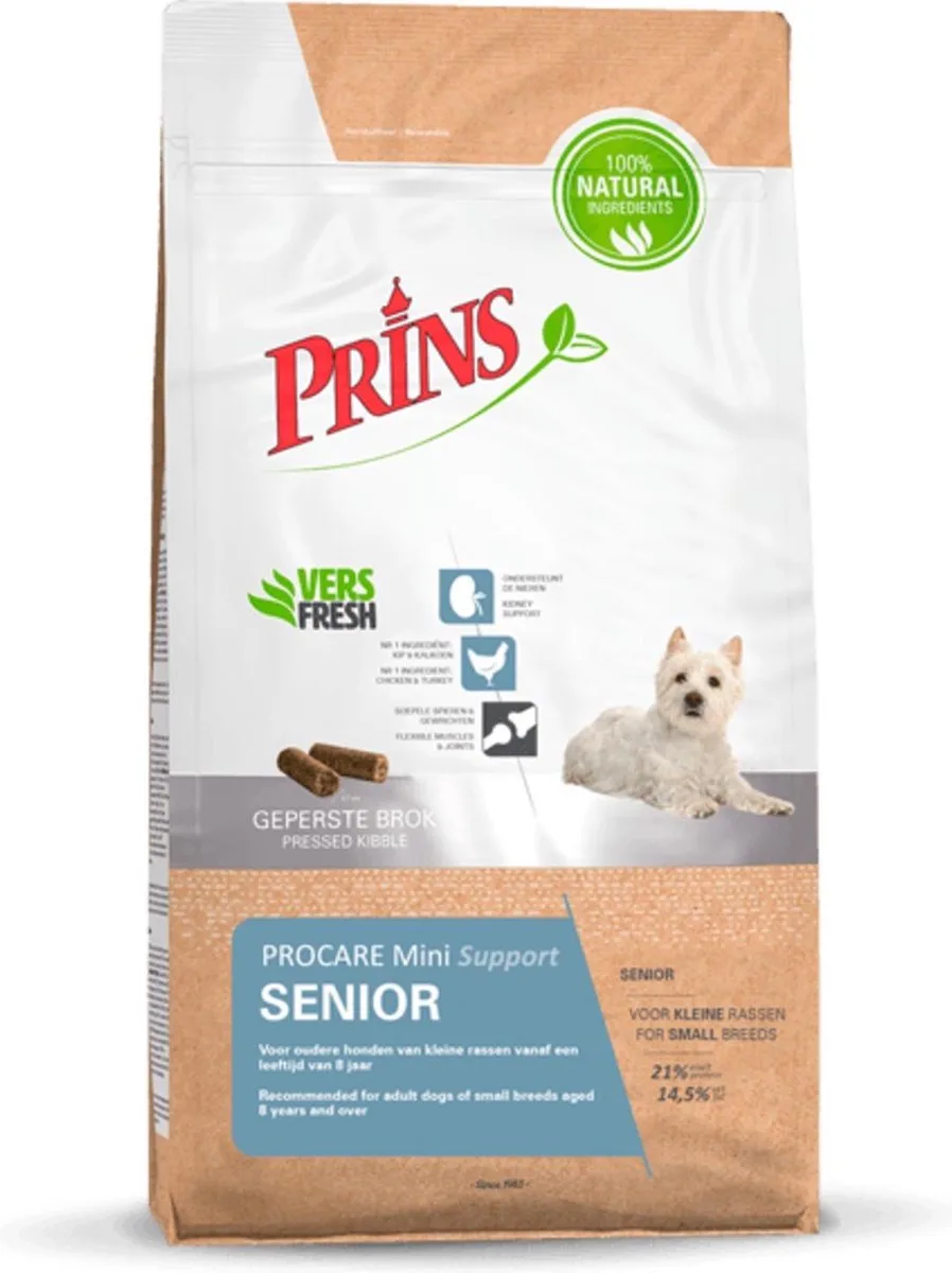 Mini Senior Support 3kg von Prins – Produktfoto