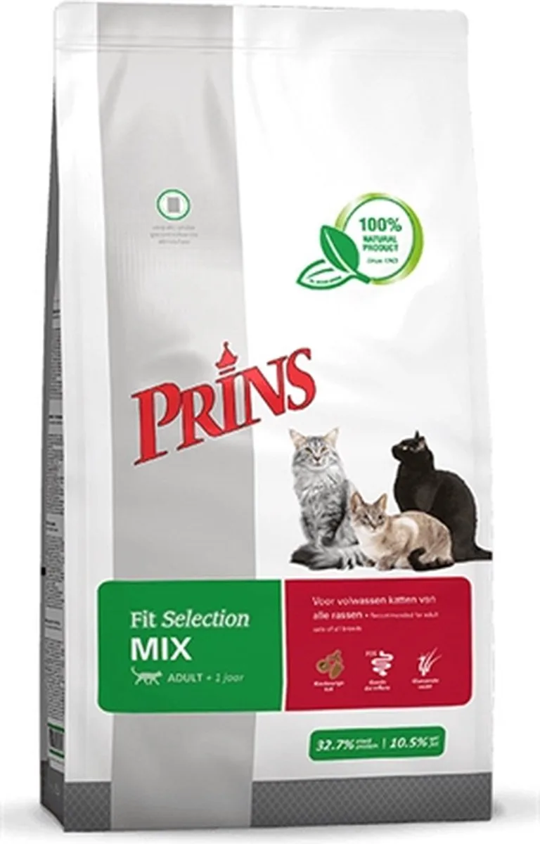 Mix Kat Gevogelte - Kattenvoer - 10 kg från Prins – produktbild