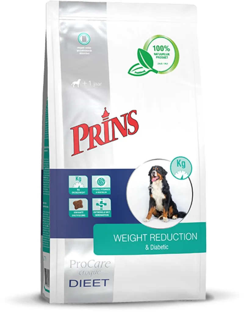 Procare Croque Diet Gewichtscontrole&Diabetes Gevogelte - Hondenvoer - 10 kg by Prins – product photo