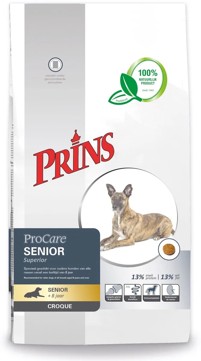 ProCare croque senior superior 10kg - Hondenvoer de Prins – photo produit