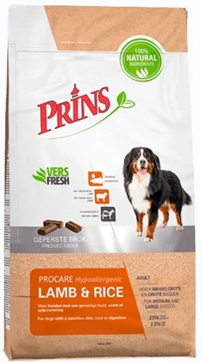 Procare Lam & Rijst - Hondenvoer - 3 kg by Prins – product photo