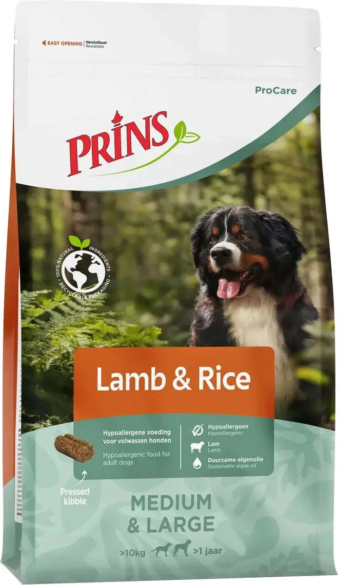 ProCare Lamb & Rice 12kg - Hondenvoer by Prins – product photo