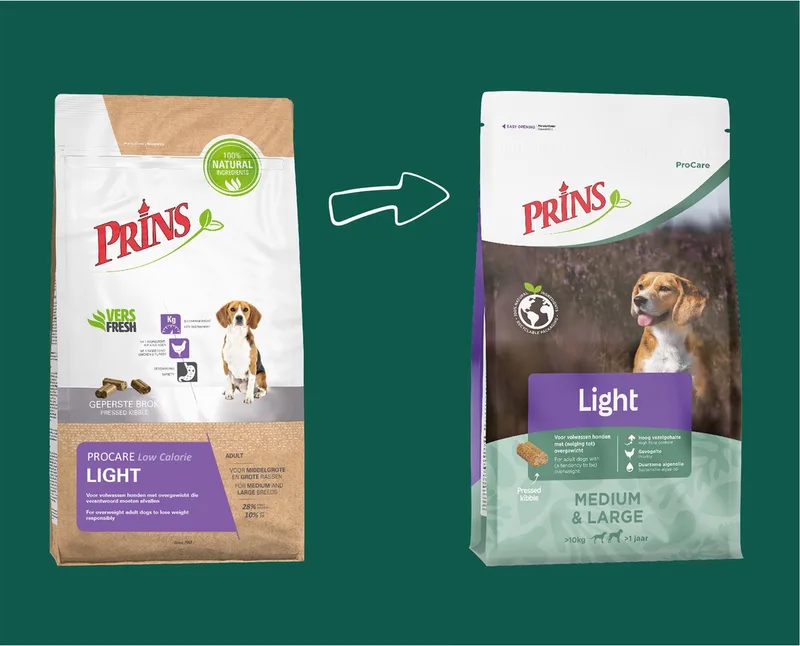 ProCare Light Low Calorie 12kg - Hondenvoer by Prins – product photo
