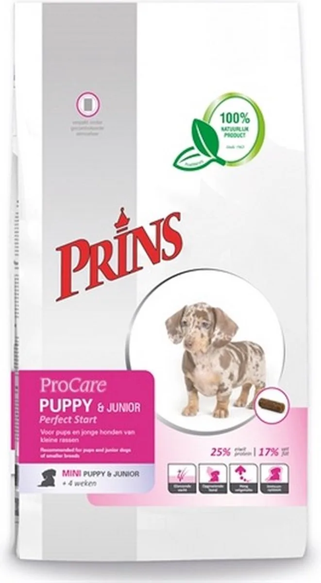 Procare Mini Puppy - Hondenvoer - 3 kg by Prins – product photo