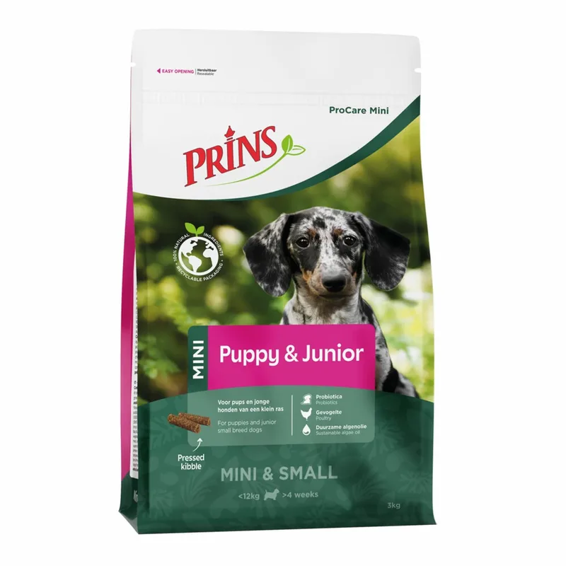 ProCare - Mini Puppy & Junior - Hondenvoer - 3 x 3kg by Prins – product photo