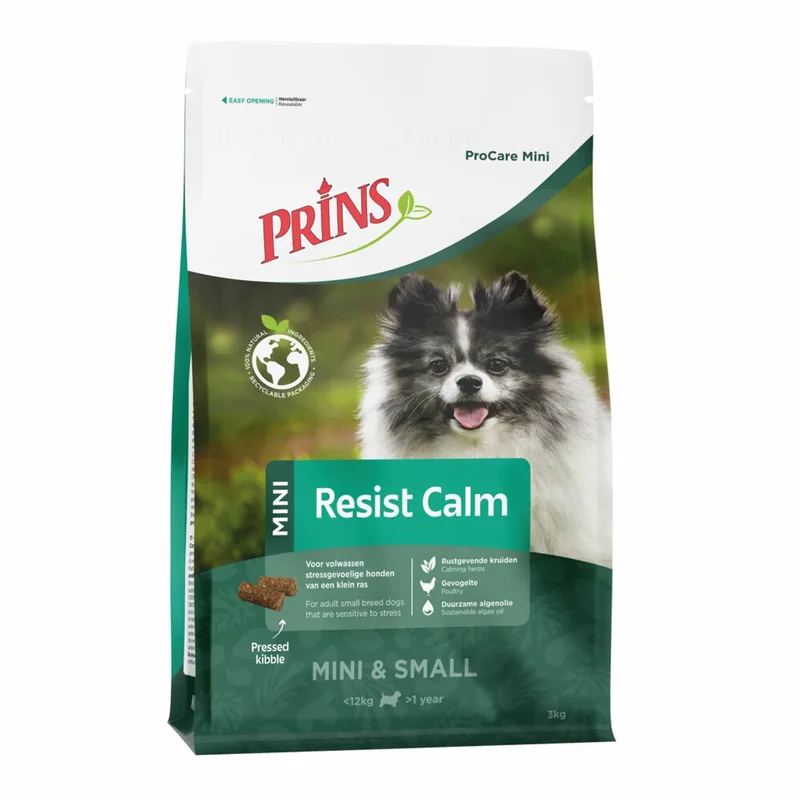 ProCare - Mini Resist Calm - Hondenvoer - 3 x 3kg de Prins – photo produit