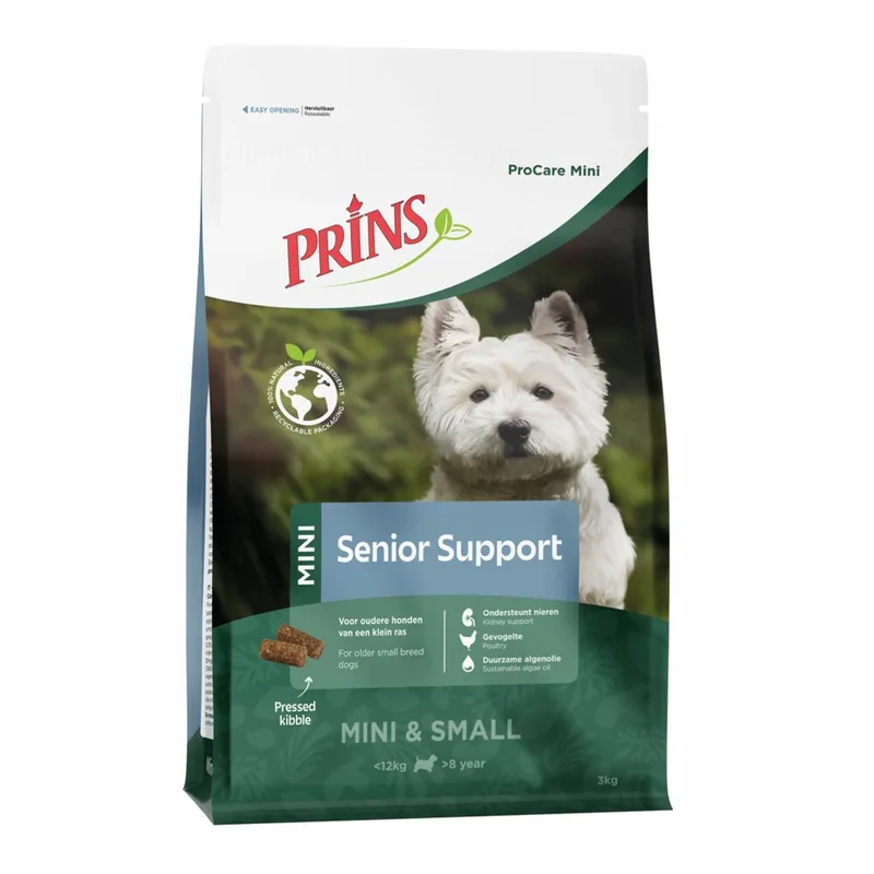 ProCare - Mini Senior Support - Hondenvoer - 3 x 3kg by Prins – product photo