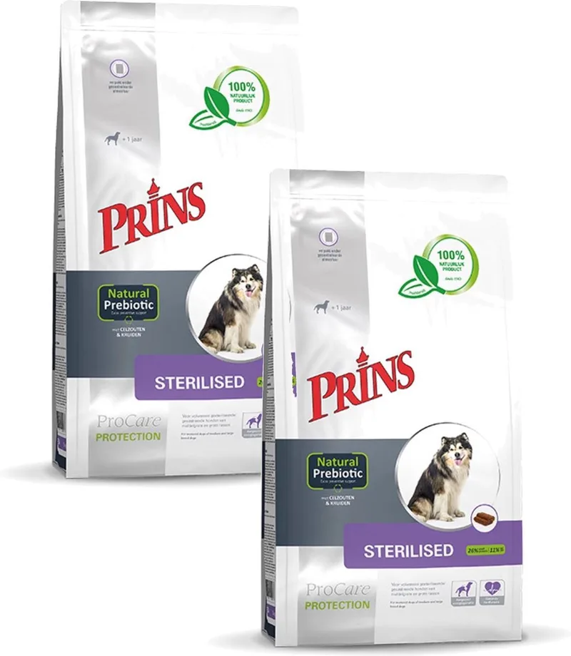 Procare Protection Sterilised - Hondenvoer - 2 x 15 kg by Prins – product photo