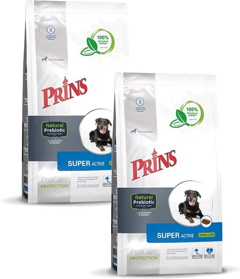 Procare Protection Superactive - Hondenvoer - 2 x 3 kg von Prins – Produktfoto