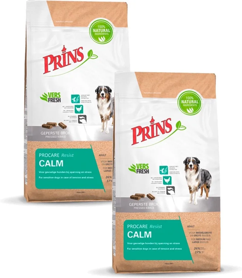 Procare Resist Calm Gevogelte&Vlees - Hondenvoer - 2 x 3 kg von Prins – Produktfoto