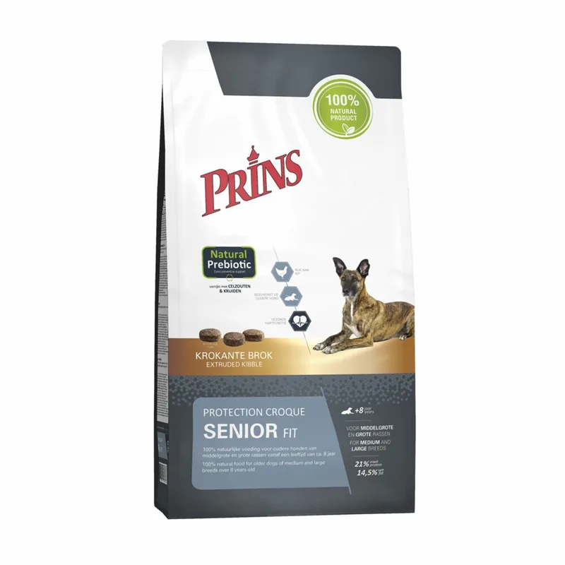Protection Croque - Senior Fit - Hondenvoer - 3 x 2kg de Prins – photo produit