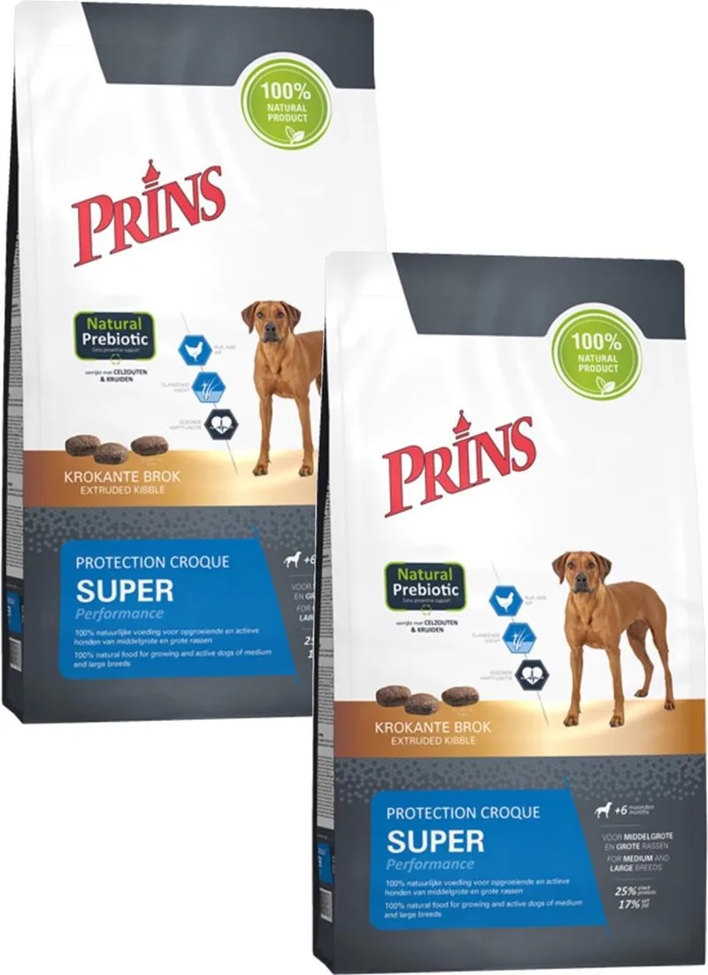 Protection Croque Super Performance - Hondenvoer - 2 x 10 kg von Prins – Produktfoto