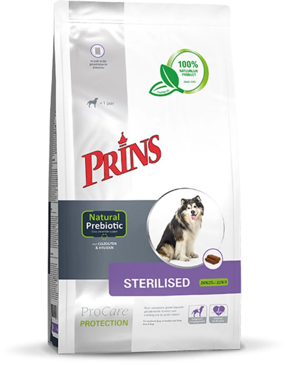 Protection Sterilised 3kg van Prins – productfoto