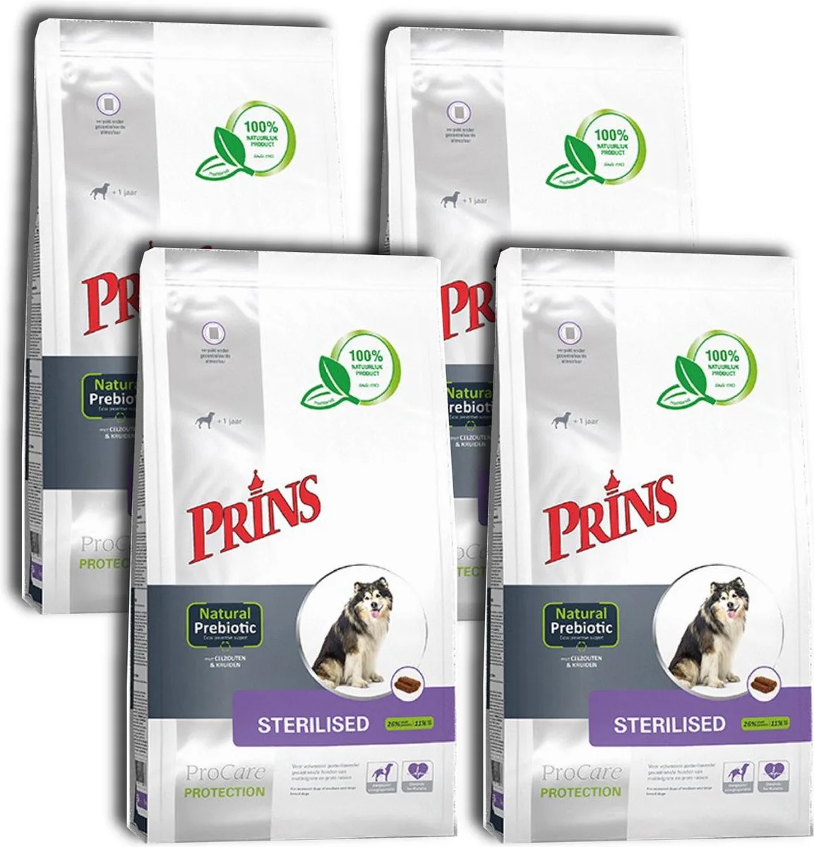 Protection Sterilised - 4 x 3 kg OP = OP de Prins – photo produit
