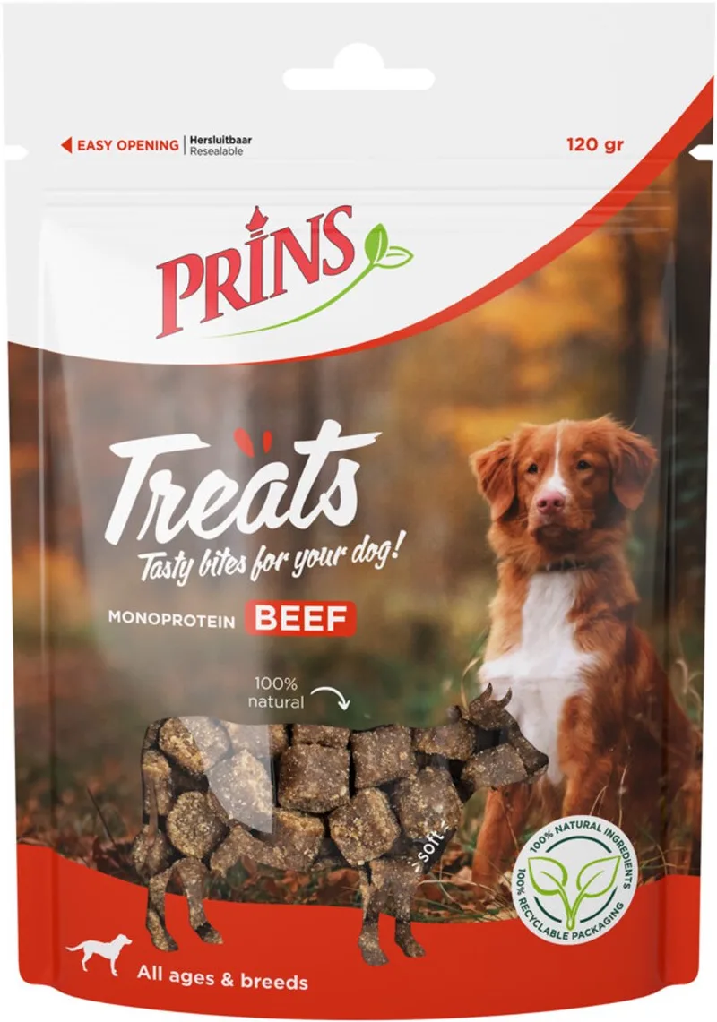 Treats - Hondensnacks - Rund - 6 x 120g de Prins – photo produit