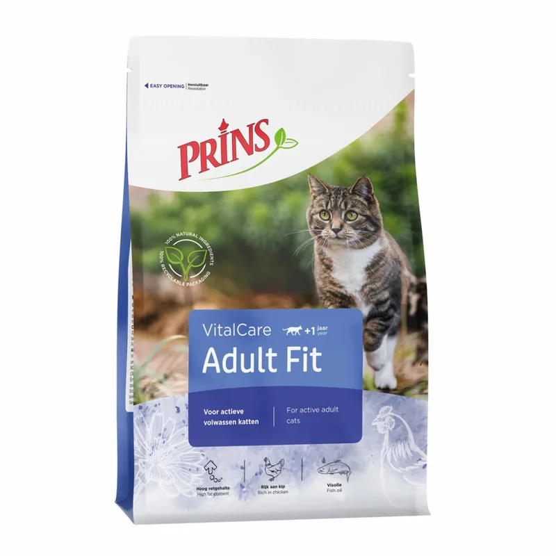 VitalCare - Adult Fit - Kattenvoer - 2 x 1.5kg de Prins – photo produit