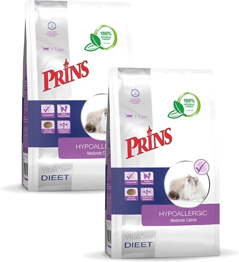 Vitalcare Dieet Hypo - Kattenvoer - 2 x 1.5 kg de Prins – photo produit