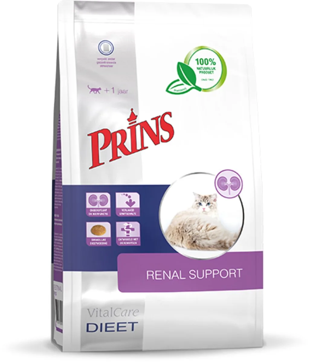 VitalCare Diet Renal&Liver Support 5kg van Prins – productfoto