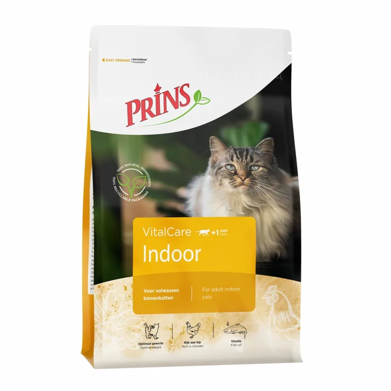 VitalCare - Indoor - Kattenvoer - 12 x 400g de Prins – photo produit