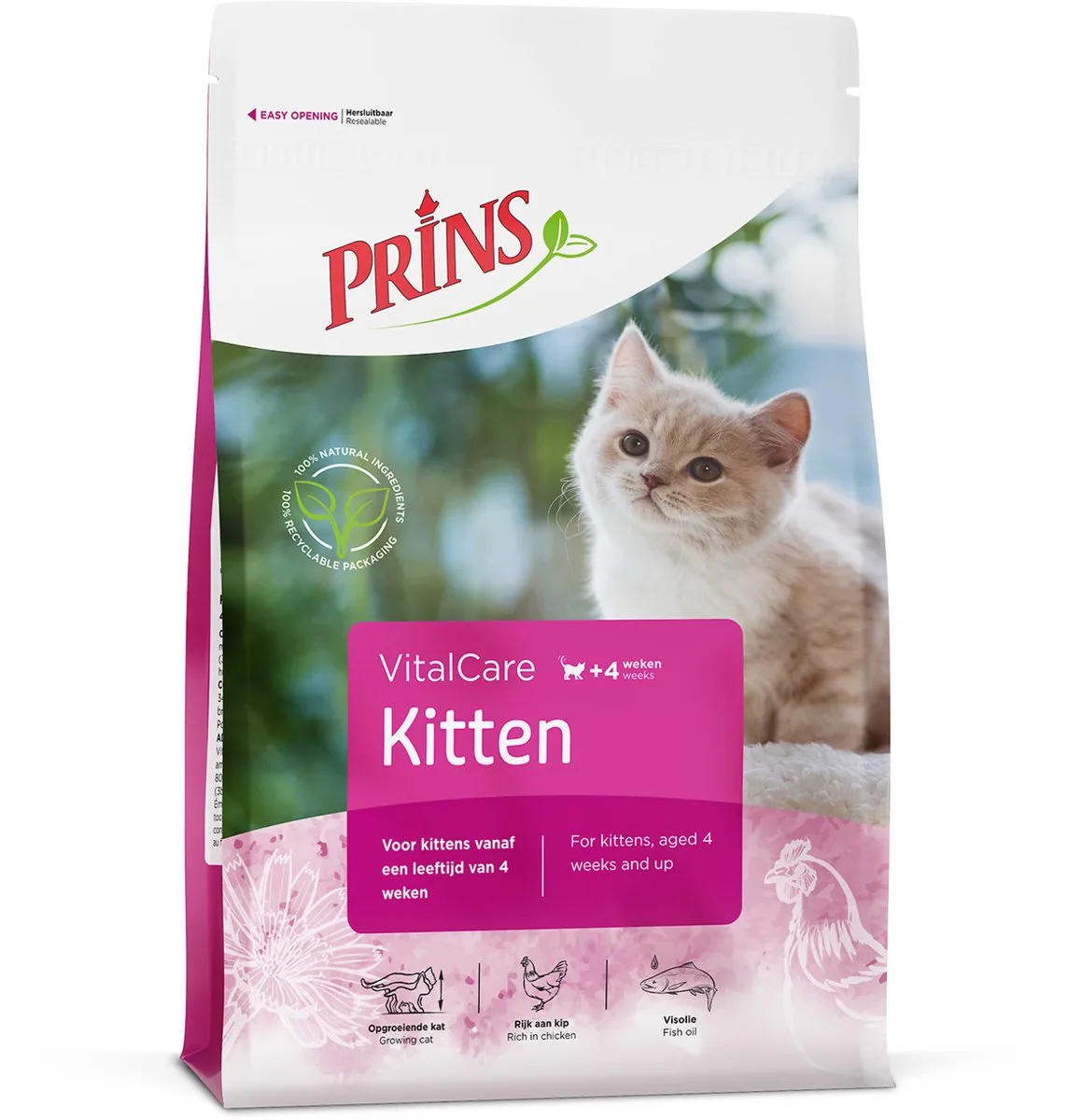 VitalCare Kitten 1,5kg van Prins – productfoto