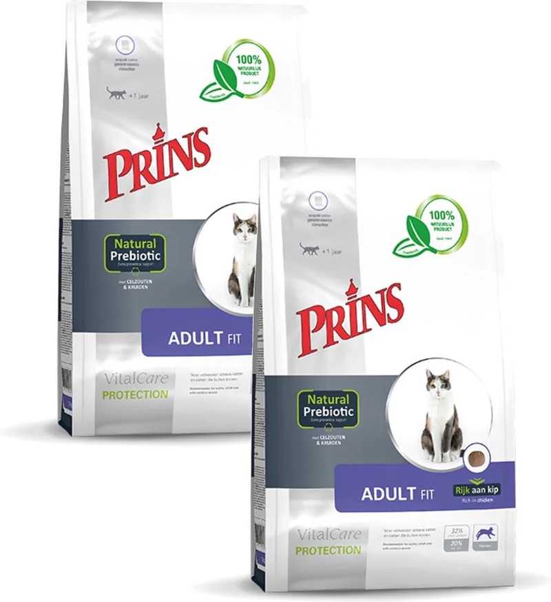Vitalcare Protection Adult Fit - Kattenvoer - 2 x 1.5 kg fra Prins – produktbillede