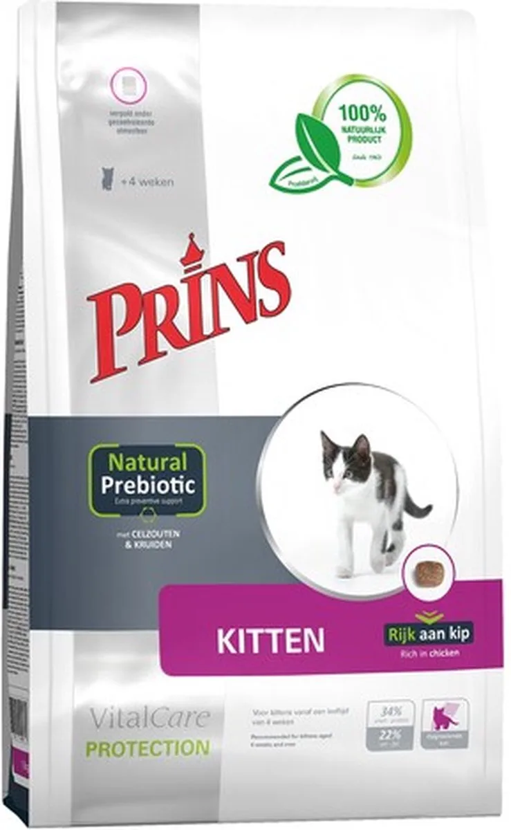 VitalCare Protection Kitten 10kg van Prins – productfoto