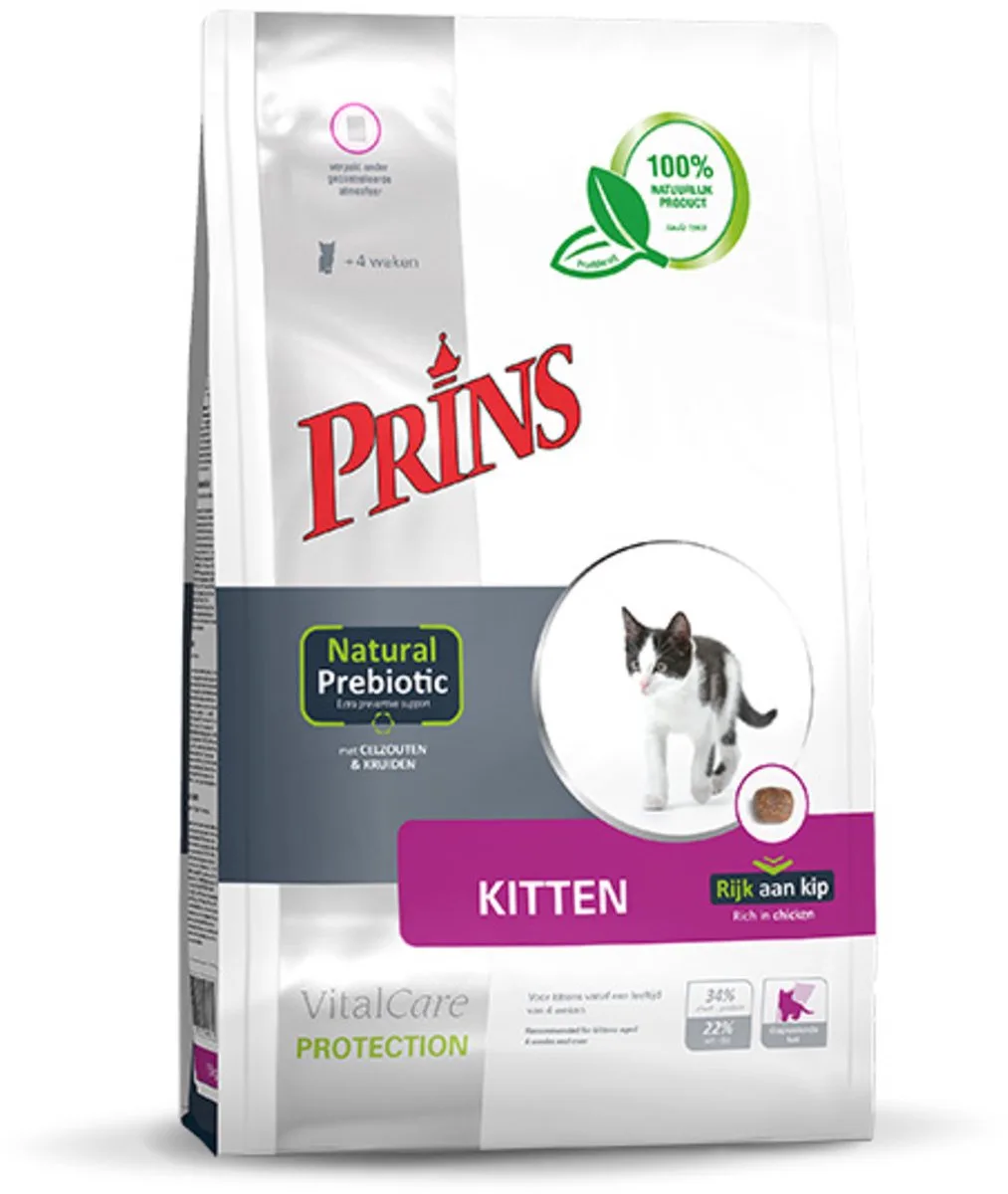 VitalCare Protection Kitten 5kg van Prins – productfoto