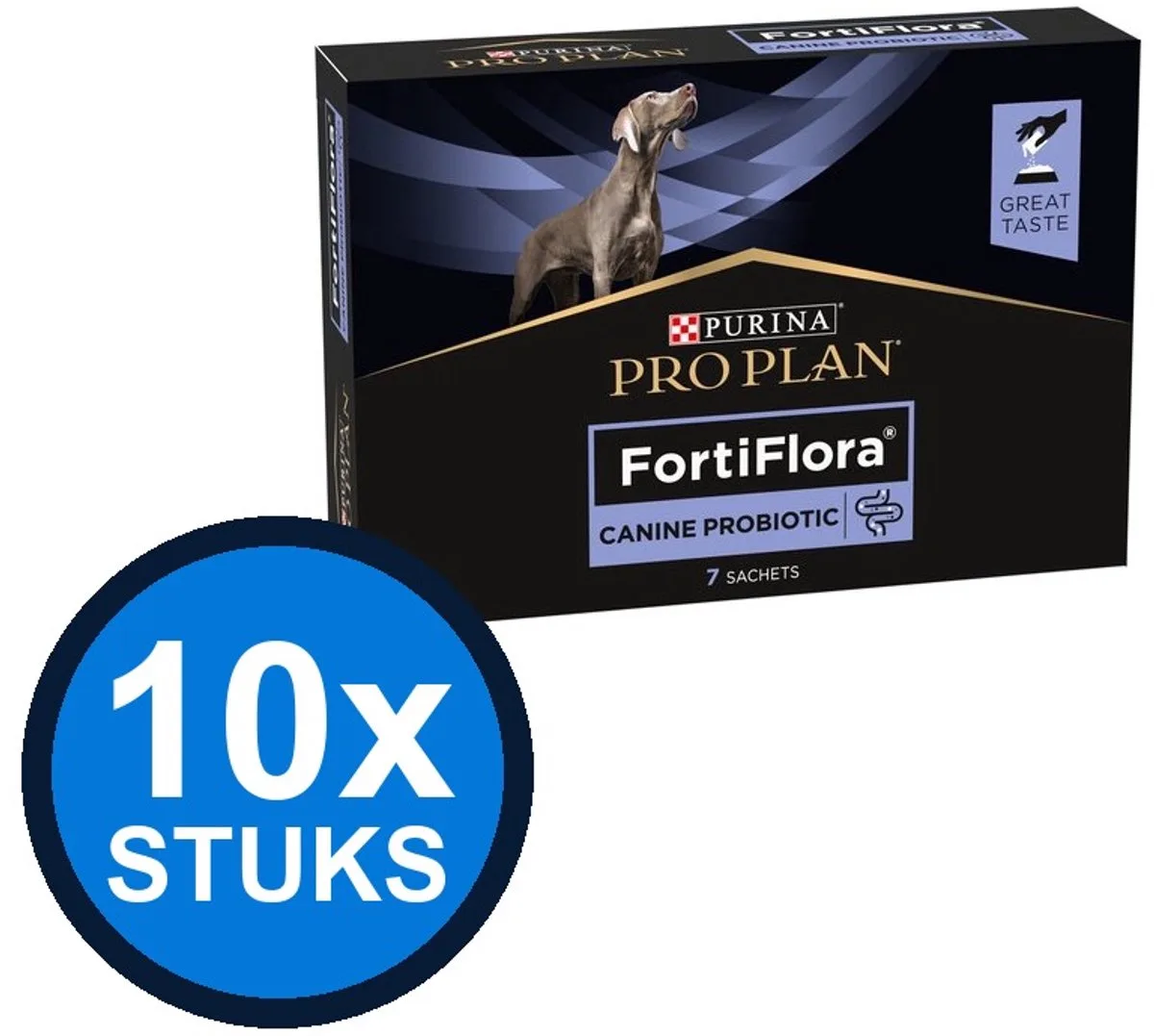 10x Pro Plan - fortiflora hond 7x1gr - Hondenverzorging van Purina Pro Plan – productfoto