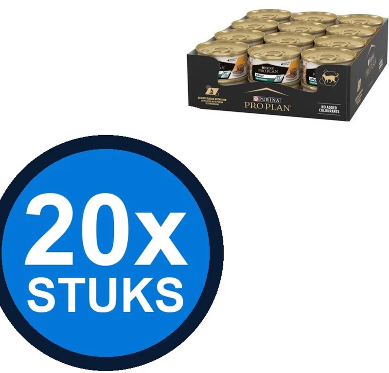 20x Pro Plan - Cat Pate Adult Kip - Kattenvoer Natvoer - 85 g von Purina Pro Plan – Produktfoto