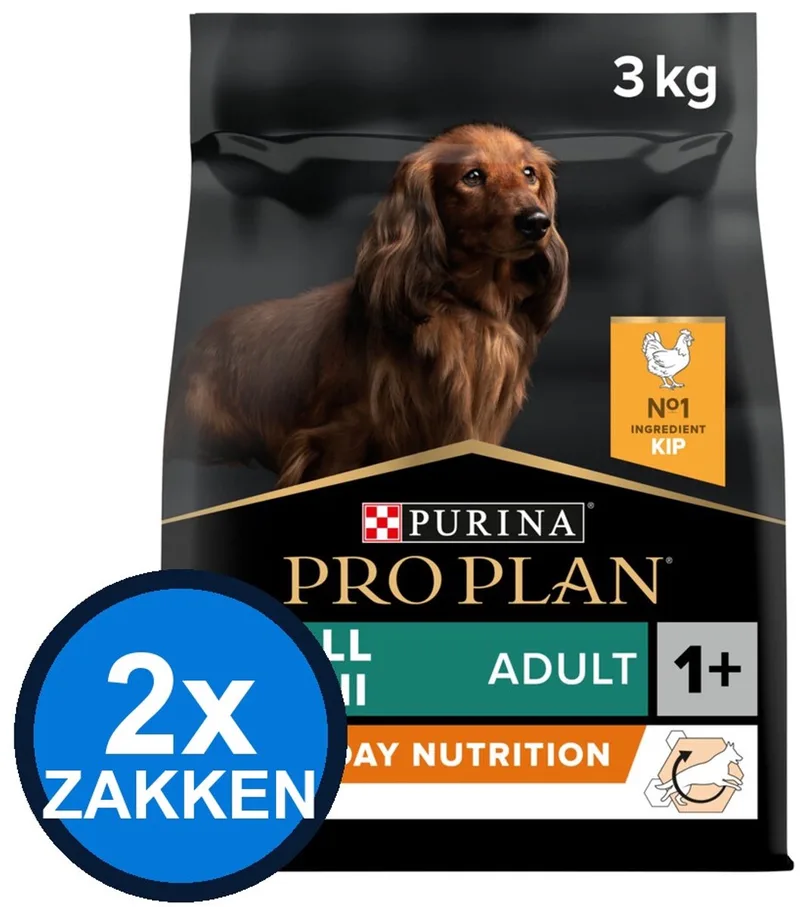 2x Pro Plan - Adult Small & Mini Everyday Nutrition Kip - Hondenvoer Droogvoer - 3 kg von Purina Pro Plan – Produktfoto