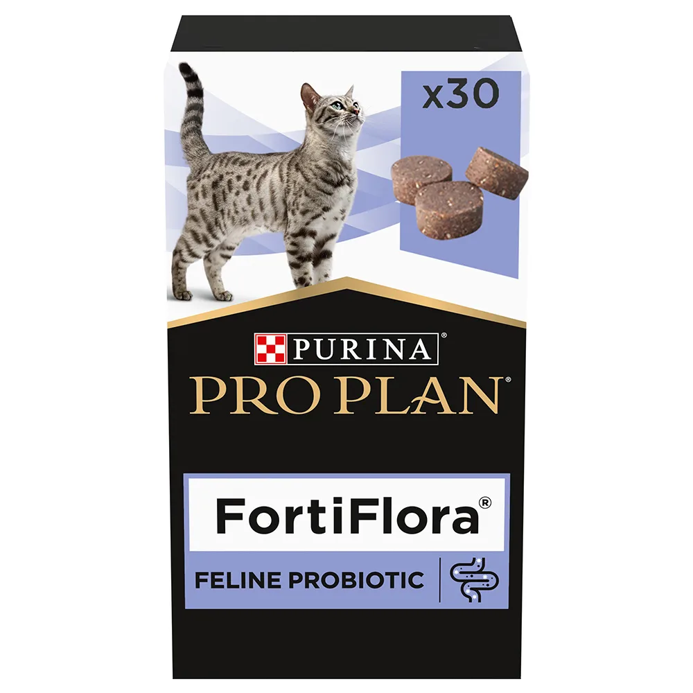 2x15g Fortiflora Probiotic Kauwblokjes Purina Pro Plan Kattensnacks van Purina Pro Plan – productfoto