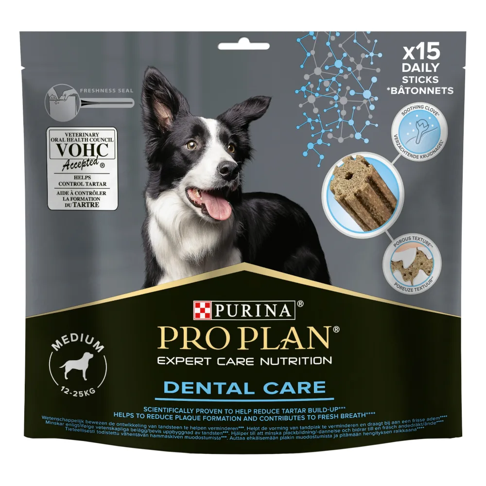 345g PURINA PRO PLAN Dental Care Medium Hondensnacks de Purina Pro Plan – photo produit
