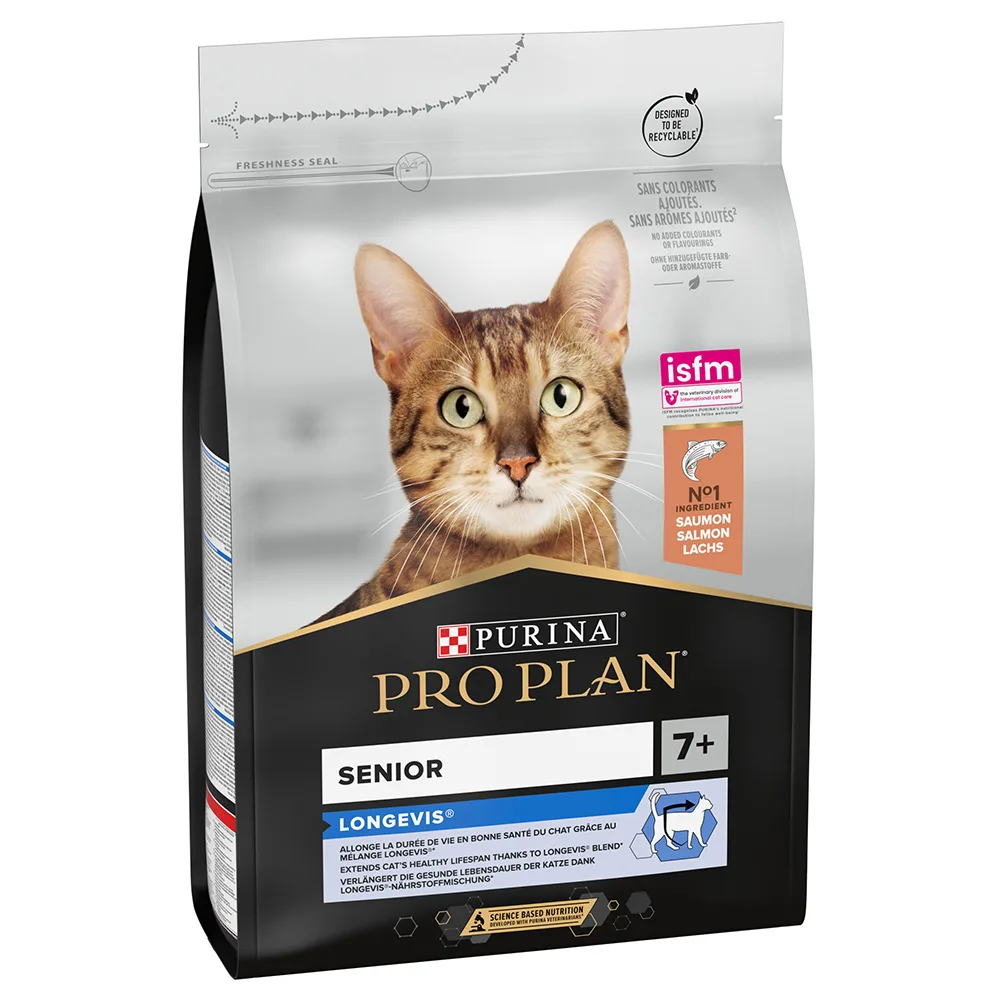 3kg Senior 7+ Longevis Rijk Aan Zalm Purina Pro Plan Kattenvoer van Purina Pro Plan – productfoto
