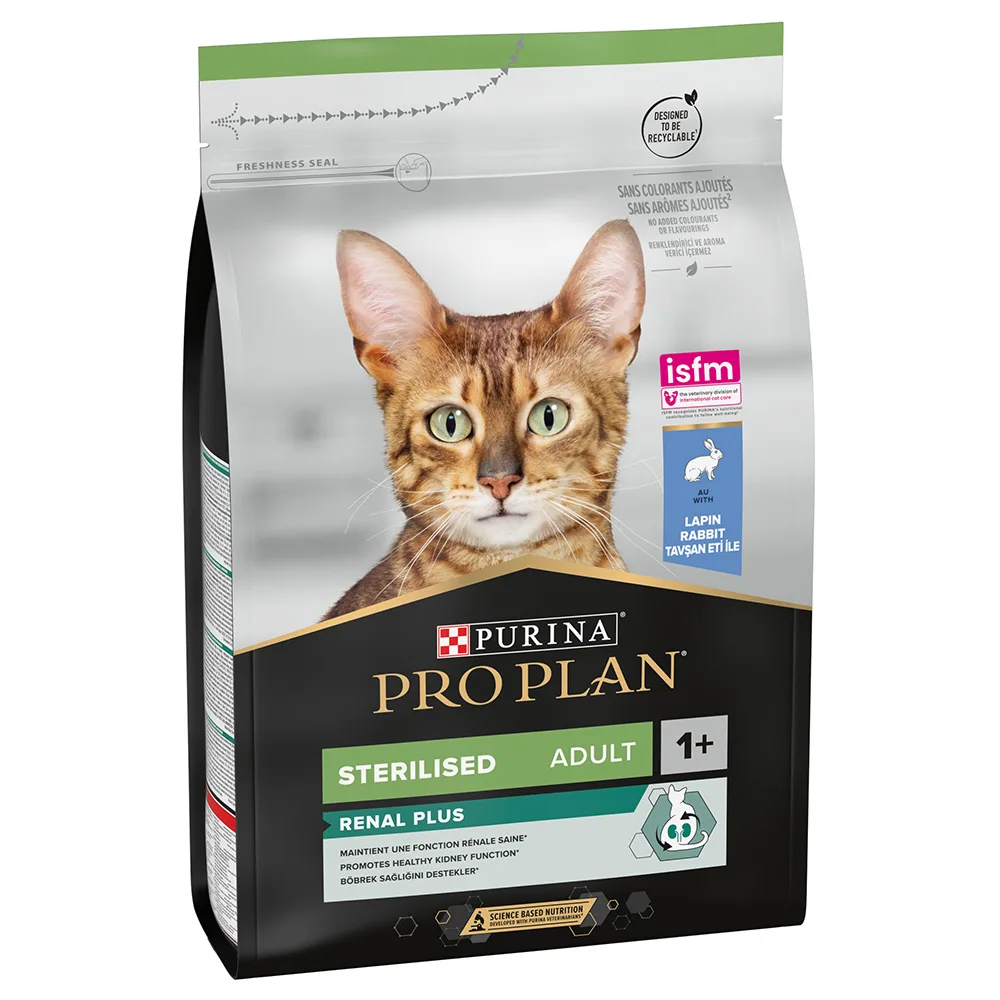 3kg Sterilised Adult Optirenal Konijn Pro Plan Kattenvoer van Purina Pro Plan – productfoto