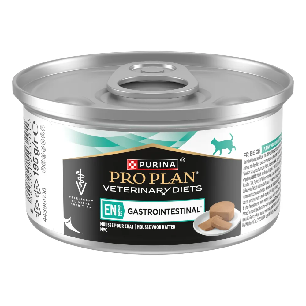 5 % korting! 2 x Purina Pro Plan natvoer voor katten - EN ST/OX Gastrointestinal 48 x 195 g van Purina Pro Plan – productfoto