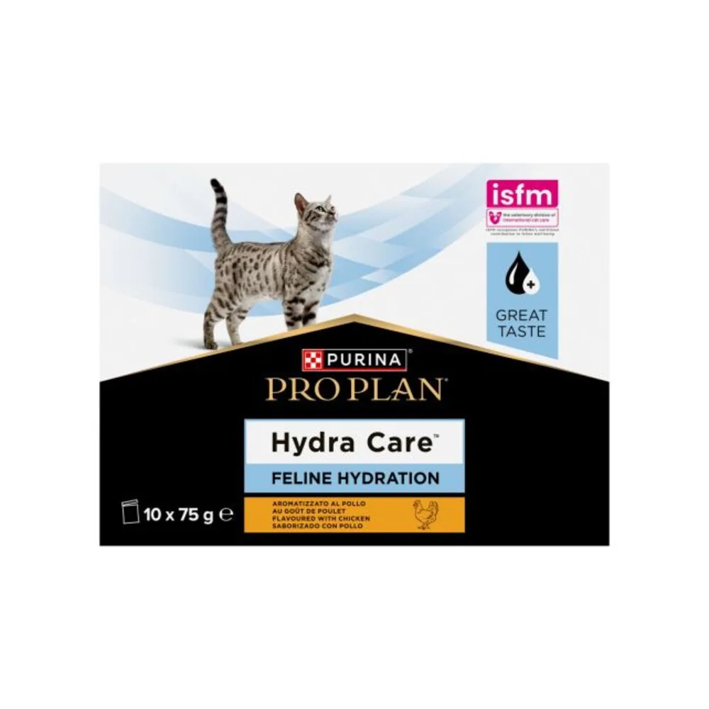6x Pro Plan Kattenvoer Nat Hydra Care Kip 10 x 75 gr de Purina Pro Plan – photo produit