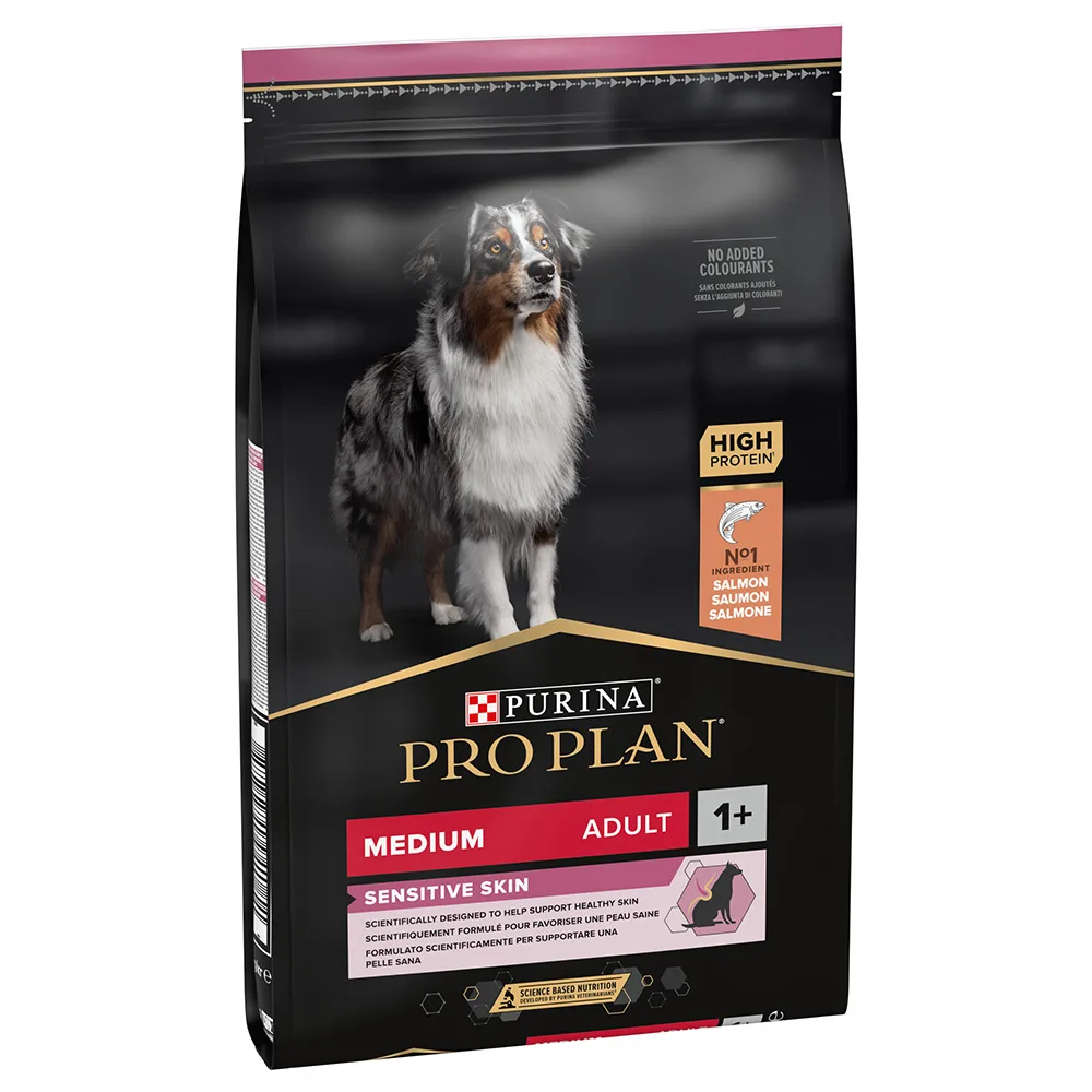 7kg Medium Adult Optiderma Zalm & Rijst Pro Plan Hondenvoer van Purina Pro Plan – productfoto