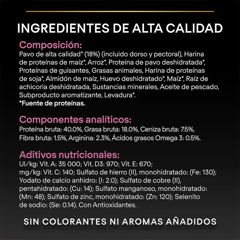 Adult Delicate Digestion - Katten droogvoer - Kalkoen - 3 kg by Purina Pro Plan – product photo 4 of 6